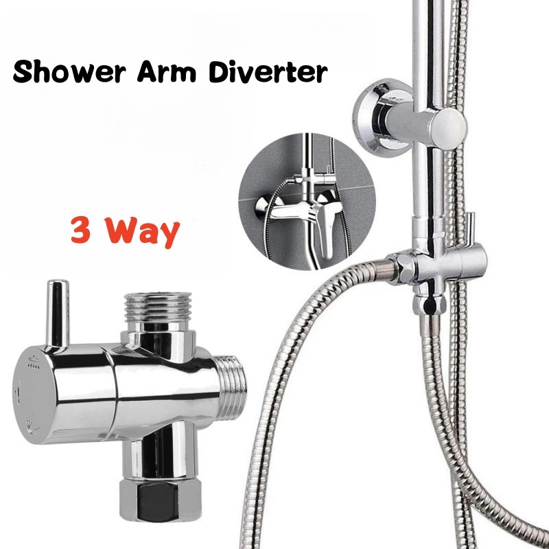 Shower Valve Cartridge - Brass Metal 3 Way Shower Head