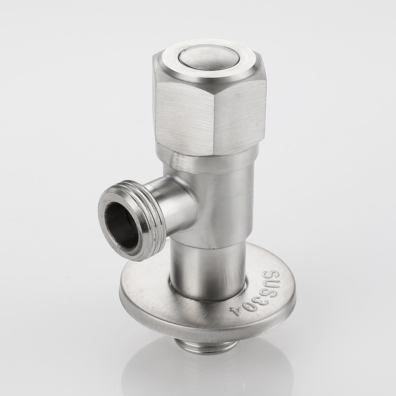 Toilet Fill Valve - Stainless Steel Angle Valve G1/2 Cold