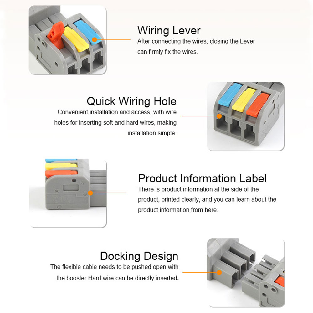 5Pcs DF-2604D Mini Docking Qui - огляд і ціна Push Fit Connector