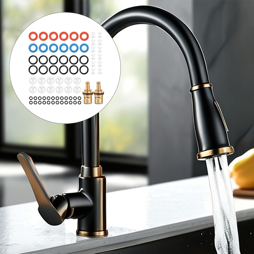 2 Pack Brass Tap Cartridge wit - огляд і ціна Silicone Tap Washer