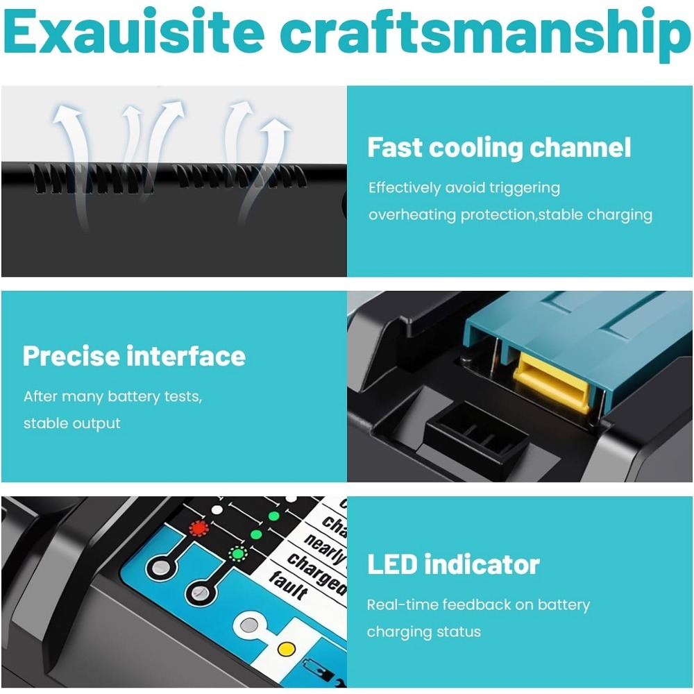 DC18RF Li-ion Super Fast Charg - огляд і ціна Makita Drill Hp1640