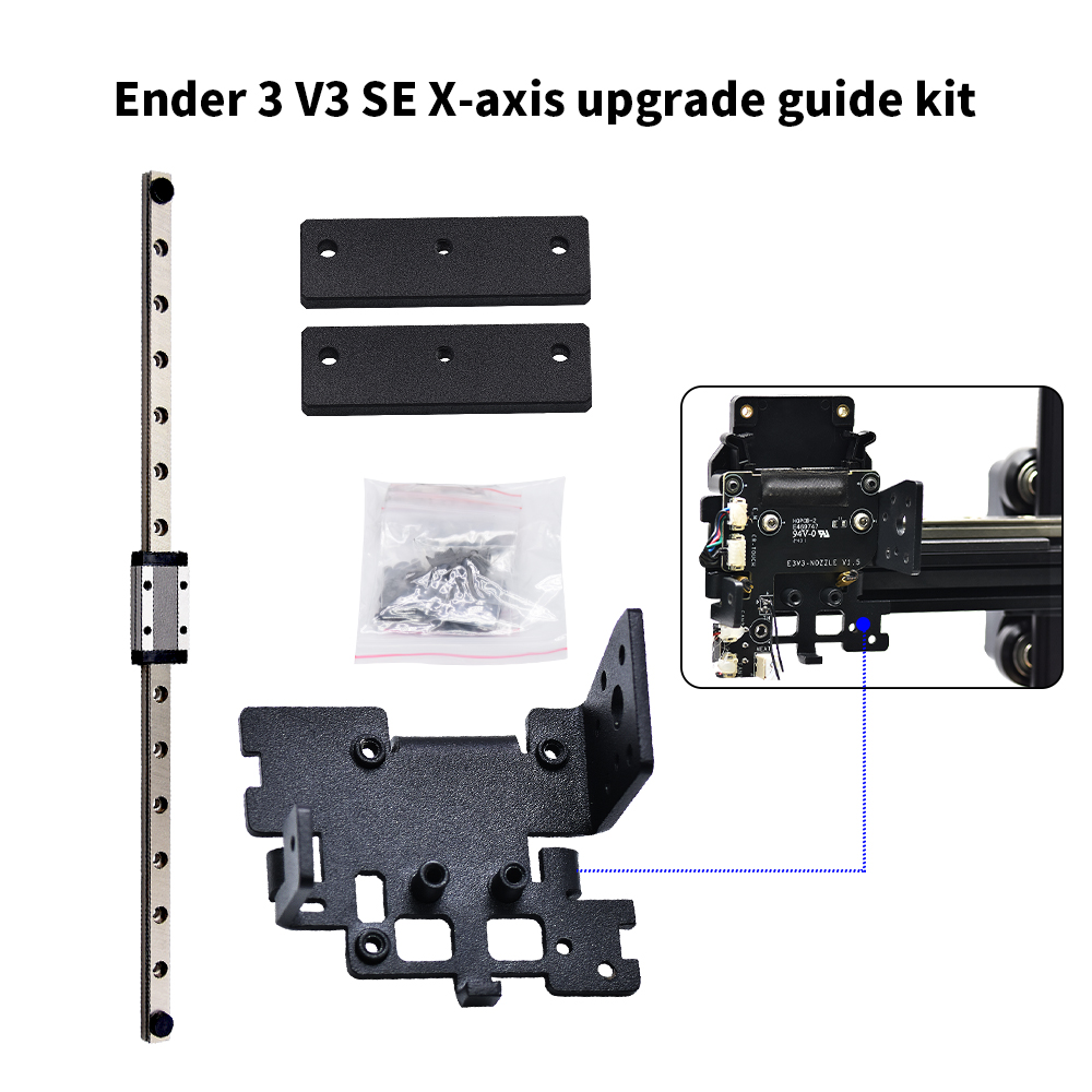 Ender-3 V3 SE Y-axis Dual Line - огляд і ціна Creality Printer K1