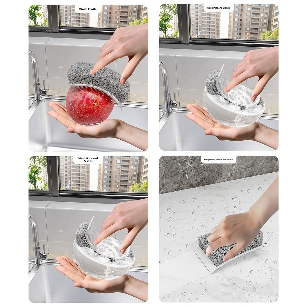 3-in-1 Silicone Sponge Brush P - огляд і ціна Silicone Tap Washer