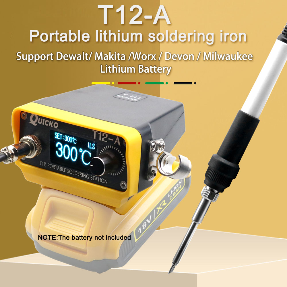STM32 V3 T12-A Cordless Solder - огляд і ціна Milwaukee Drill M12 Fuel
