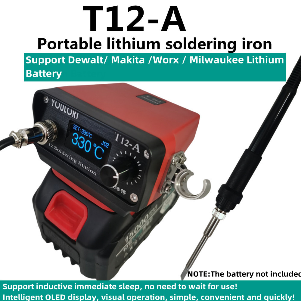T12-A STM32 V3 Cordless Solder - огляд і ціна Milwaukee Drill M12 Fuel