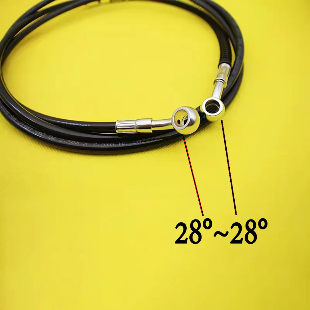 10cm~500cm Motorcycle Brake Cl - огляд і ціна Flexible Hose Braided