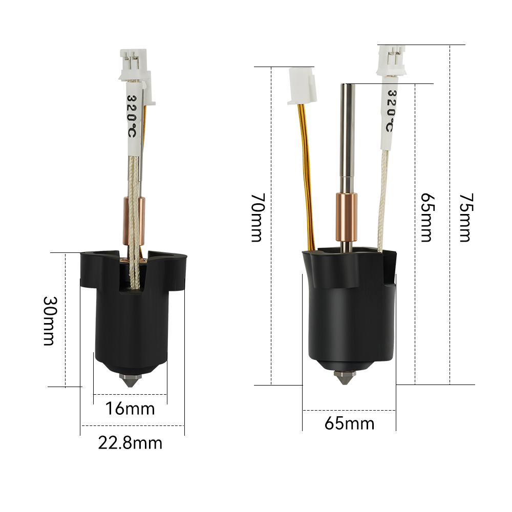 For Creality K1C/K1 Max Hotend - огляд і ціна Creality Printer K1
