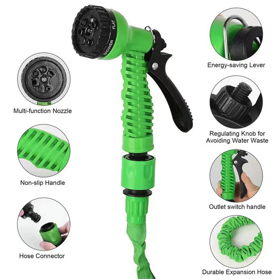 25FT-200FT Expandable Magic Ho - огляд і ціна Flexible Hose Braided