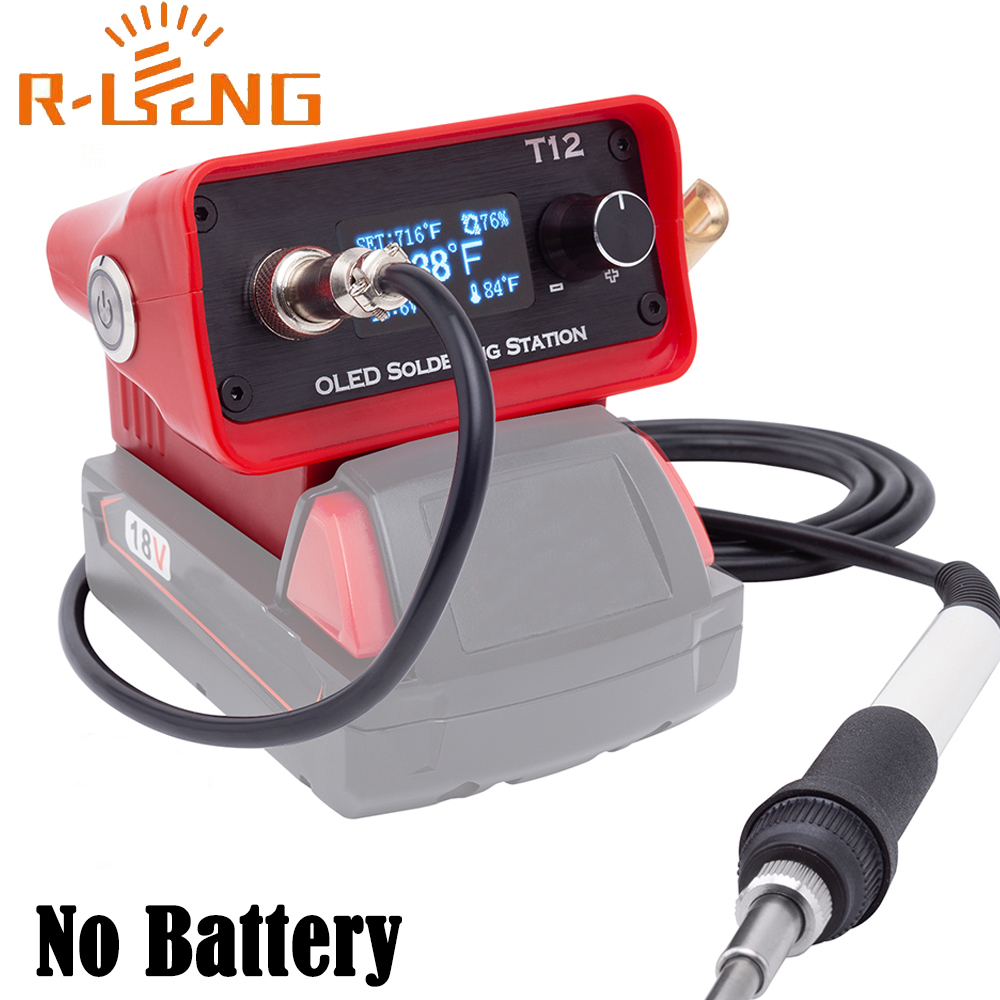OLED T12 Soldering Iron Statio - огляд і ціна Milwaukee Drill M12 Fuel