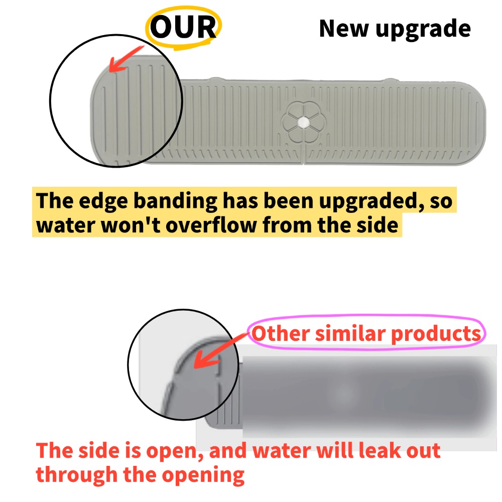 Kitchen Faucet Splash Pad Sili - огляд і ціна Silicone Tap Washer