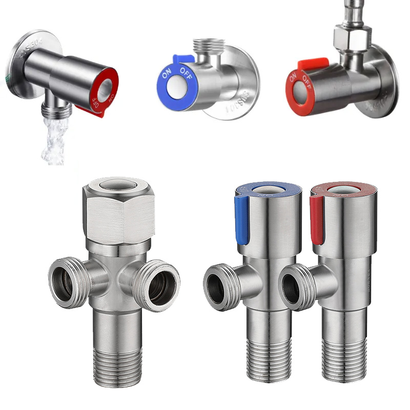 Stainless Steel Angle Valve G1 - огляд і ціна Toilet Fill Valve